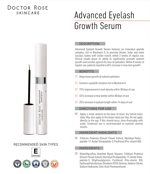 Advanced Eyelash Growth Serum in Cincinnati, OH | Eyecare on the Square Core Services in Cincinnati, OH